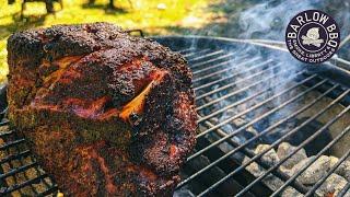 Smoked Pork Butt on the Weber Jumbo Joe | Barlow BBQ