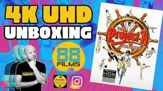 PROJECT A COLLECTION A計劃 - 88 Films 4K UHD Blu-ray Unboxing & Review