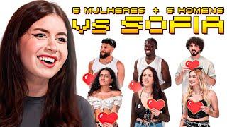 5 MULHERES + 5 HOMENS vs SOFIA SANTINO ft. DOARDA E CICLOPIN