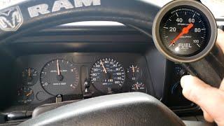 Lost Fuel Pressure - Dodge Ram Cummins 12v 6bt
