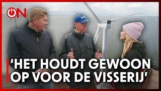 Gigantische windparken verwoesten de Nederlandse zeeën. Betekenen zij het einde voor onze visserij?