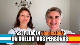 ¿Puede vivir con un solo sueldo una pareja en Barcelona?