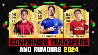 FIFA 25 | NEW CONFIRMED TRANSFERS & RUMOURS!  ft. Hummels, Chiesa, Joao Neves... etc