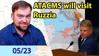 Update from Ukraine | ATACMS comes on the Ruzzian territory | Ukraine Will strike Ruzzian Bases