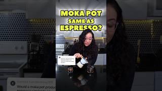 Moka Pot vs Espresso: Does It Taste The Same? #mokapot #espresso #coffee