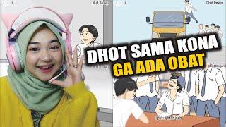 DHOT sama KONA Memang Klop Bikin Ngakak || Maya Nadia Reaction Dhot Design