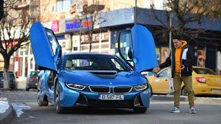 Am testat cel mai frumos Bmw i8 din România 