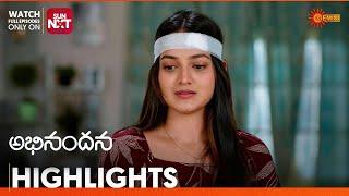 Abhinandana - Highlights of the day | Watch full EP only on Sun NXT | 31 May 2025 | Gemini TV