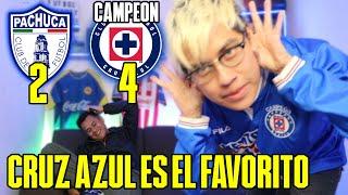 ¡REMONTADA CELESTE! Reacciones PACHUCA 2-4 CRUZ AZUL JORNADA 10 LIGA MX