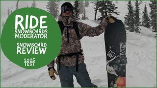 Ride Moderator Snowboard 2025 Preview