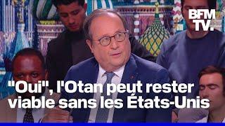 Clash Trump-Zelensky, arme nucléaire, Poutine... L'interview de François Hollande en intégralité