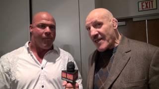 Kurt Angle looks up to Bruno Sammartino!!