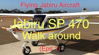 Jabiru SP 470 Walk around   A look at a Jabiru  Flying Jabiru Aircraft   (Eps 1) (35)