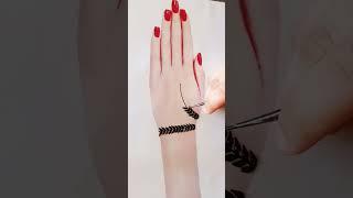 new easy mehndi design | simple mehndi design| mehndi designs | mehndi #shorts #short #2023mehndi