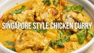 Singapore Style Chicken Curry