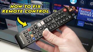 How to Fix Slow Samsung Smart TV Remote Control - Lag & Non Responsive Buttons