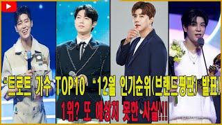 트로트 가수 TOP10 “12월 인기순위(브랜드평판) 발표!” 1위? 또 예상치 못한 사실!!!