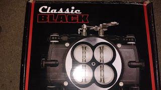 Classic black fitech fuel injection unboxing