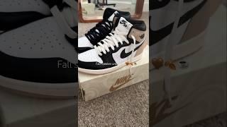 Fall Sneaker Unboxing ️ | Air Jordan 1 Retro High OG "Latte" #jordansneakers #fallshoes