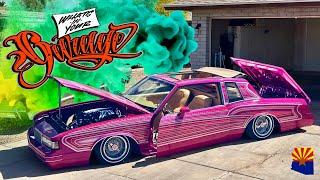 Whats in your garage s.6 ep.6 Clints ribbon monte carlo (watch in 4k!) #lowrider #cancerpink #AZ