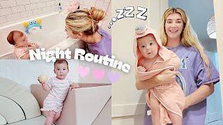 Night Time Routine with a BABY!