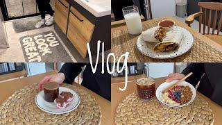 25| Silent Vlog| Spring cleaning, chicken doner wrap, rose pastry with potatoes