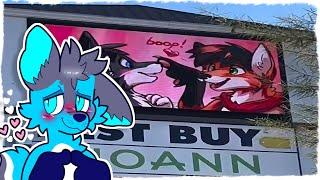 Furries Hacked a Las Vegas Billboard