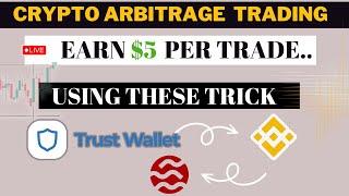 I Made Trust Wallet Arbitrage Trading so Easy - Claim 5USDT in an Hour