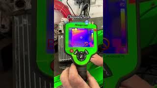 VW heater matrix blocked / snap on thermal image #garage #repair #cars #fail #tools