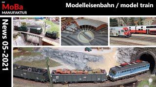 NEWS Trailer May 2021 from Moba Manufaktur / Video preview / Model railway H0 / Building Roco layout