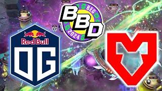 NINE MID RIKI !! OG vs MOUZ - BB DACHA BELGRADE WEU DOTA 2