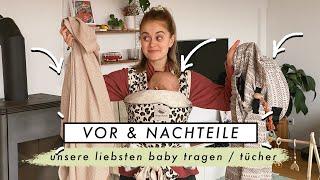 Unsere Tragetücher fürs Baby - welche wir nutzen und warum? | MANDA Vlog