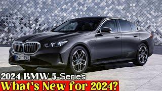 2024 BMW 5-series || What's New for 2024? LUXYCAR