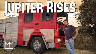 Jupiter Rises - The return of my Dennis RS130 Fire engine!