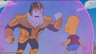 THE SIMPSONS X MARVEL Cross-over Compilation (Loki, Thanos, Ironman, Thor, Hulk etc.)