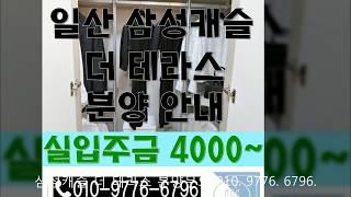 일산 중산동 삼성캐슬 더테라스 분양안내