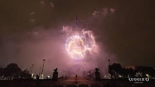 Séquences pyrographe - Feu d'artifice Tour Eiffel Paris 2021 (By Ruggieri)