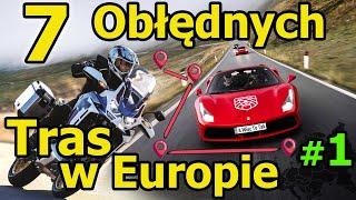 Raj dla motocyklistów i fanów krętych dróg - Najpiękniejsze górskie trasy widokowe w Europie. #1