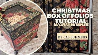 Christmas Box of Folios - Warm Wishes - By Cal Summers