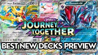 Hop's Zacian ex will be the best new Journey Together deck!