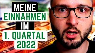 Wieviel Geld habe in Q1 2022 Online verdient? (Youtube, Amazon KDP,  Digistore24 & Co.)