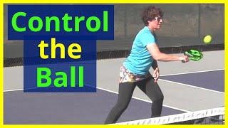 Pickleball Strategy The Reset Shot-How to Control the Flight of the Ball