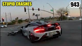 Stupid crashes 943 November 2024 car crash compilation