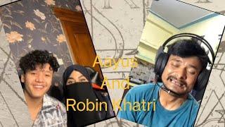 Aayus And Robin khadka |TikTok live | #nepalitiktok #pakistan #funny #trending