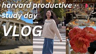 HELAINE at HARVARD ep 4 VLOG  5 AM morning, productive day in my life, study motivation, uni vlog