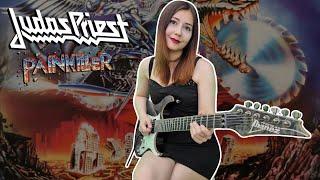 JUDAS PRIEST - Painkiller Guitar Cover Xvive u4 | Juliana Wilson