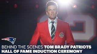 Exclusive: Behind The Scenes of Tom Brady’s Patriots Celebration | Patriots Hall of Fame Ceremony