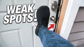 How To Make Your Door Kick-In Proof Like A TANK! Keep Your Family & Home SAFE!