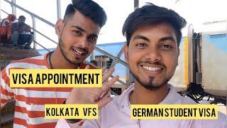 German Student Visa  Appointment | Kolkata VFS