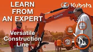 Take a Look at Kubota's Versatile Construction Lineup